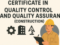 Online Course Certificate in Quality Control and Quality Assurance (Construction)
